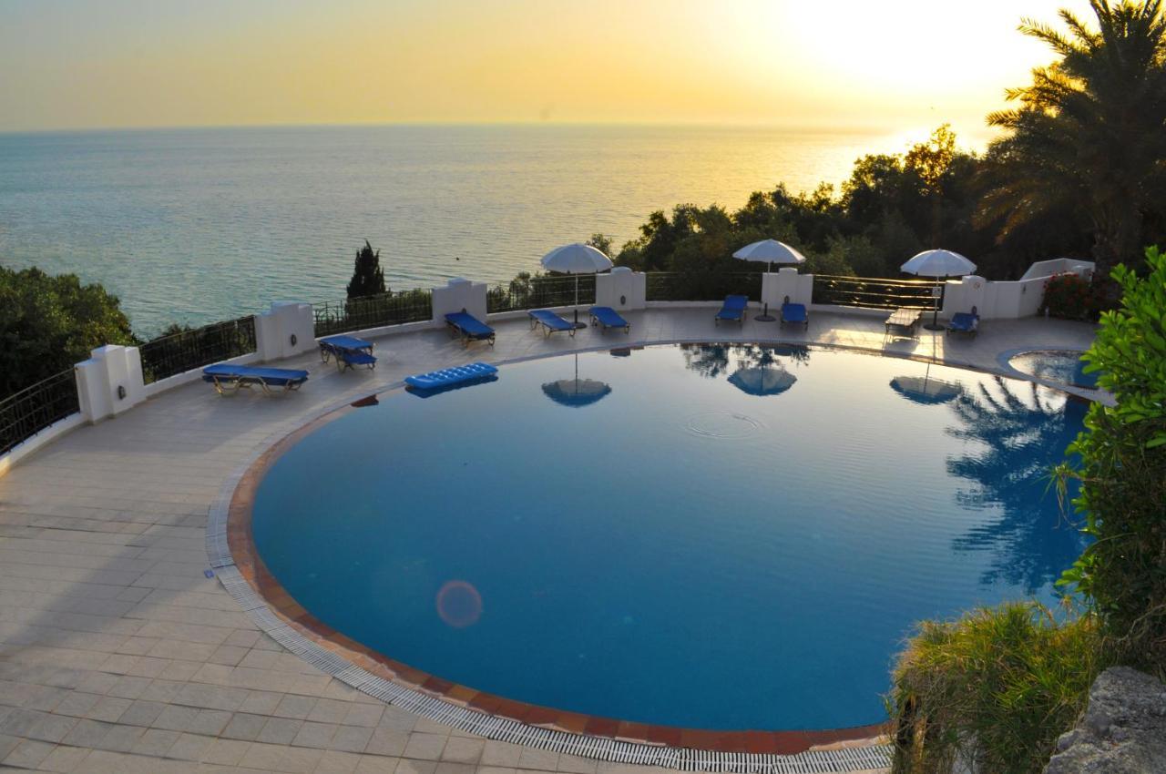 Holiday Apartments Maria With Pool - Agios Gordios Beach المظهر الخارجي الصورة