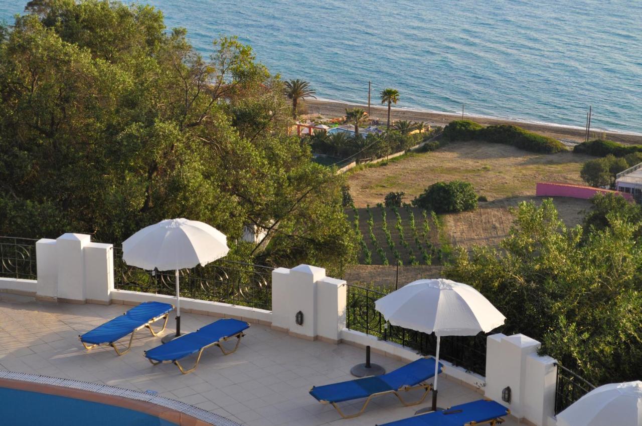 Holiday Apartments Maria With Pool - Agios Gordios Beach المظهر الخارجي الصورة